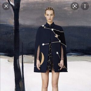 ISO Valentino 2015 Cosmic Pre-Fall Wool Cape Coat